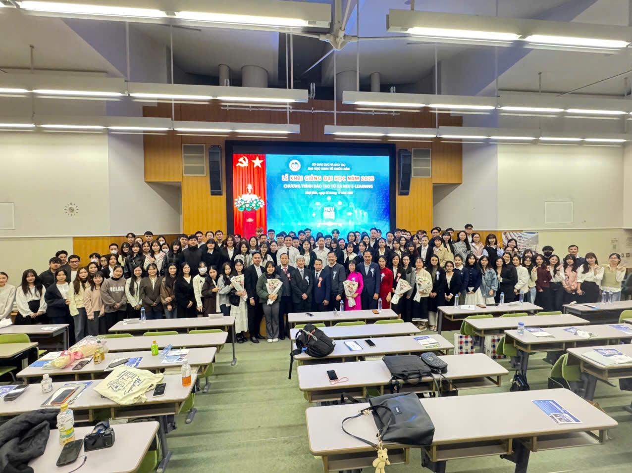 Lễ Khai giảng Chương trình đào tạo từ xa NEU E-learning khoá 3 tại Nhật Bản